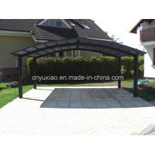 Starker und stabiler Baldachin-Carport mit All-Alminum-Rahmen und massivem Polycarbonat